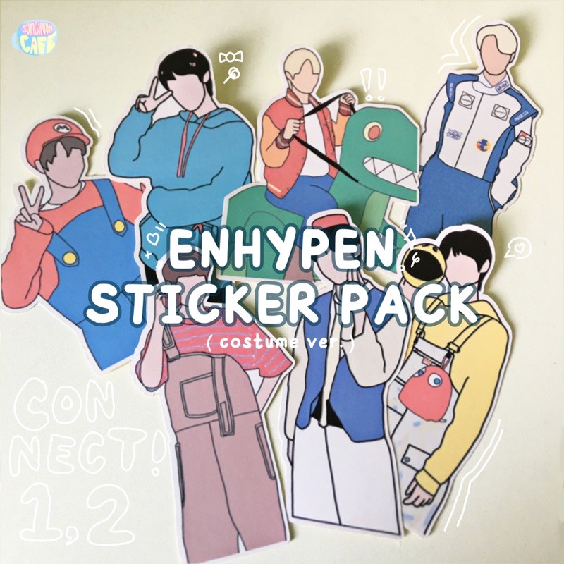 Enhypen Sticker Pack Shopee Philippines