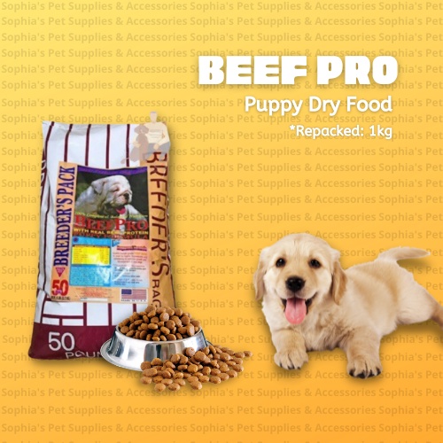 BEEF PRO PUPPY 1KG (REPACKED) Shopee Philippines