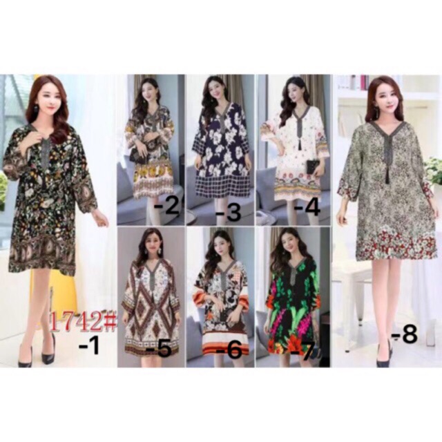 shopee plus size dress