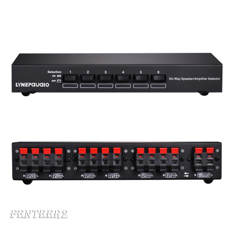 4 zone speaker selector switch