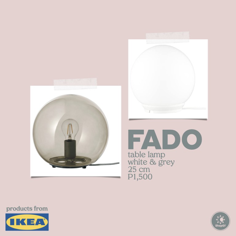 Ikea Fado Lamp 17 Cm Shopee Philippines