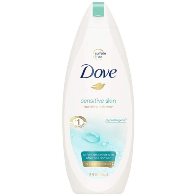 DOVE Sensitive Skin Nourishing Body Wash 354mL Shopee Philippines