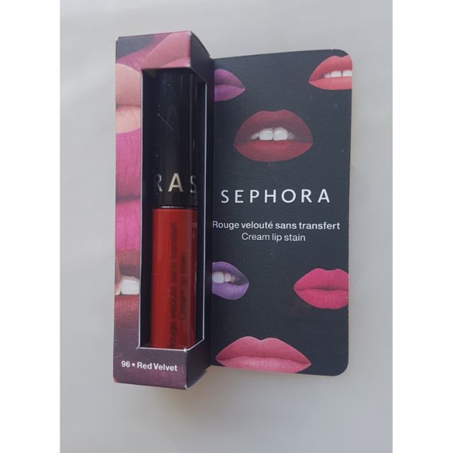 Sephora Rouge Veloute Sans Trasfert Cream Lip Stain