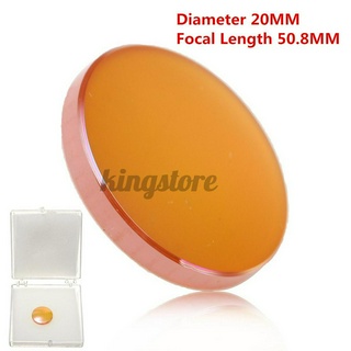 1 New ZnSe Focal Lens for CO2 Laser Cutting Engraving Diam 12 mm FL 50.8 mm