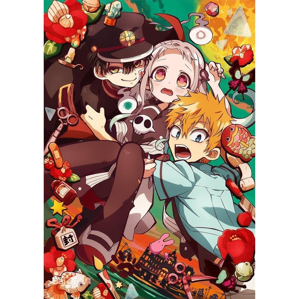 Anime Toilet-Bound Hanako-Kun Jibaku Shounen Wall Poster Wall Hanging  Poster Otaku Home Decor | Shopee Philippines