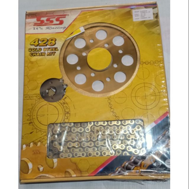 Sss it's racing sprocket set for raider 150/sniper150 BeeCost