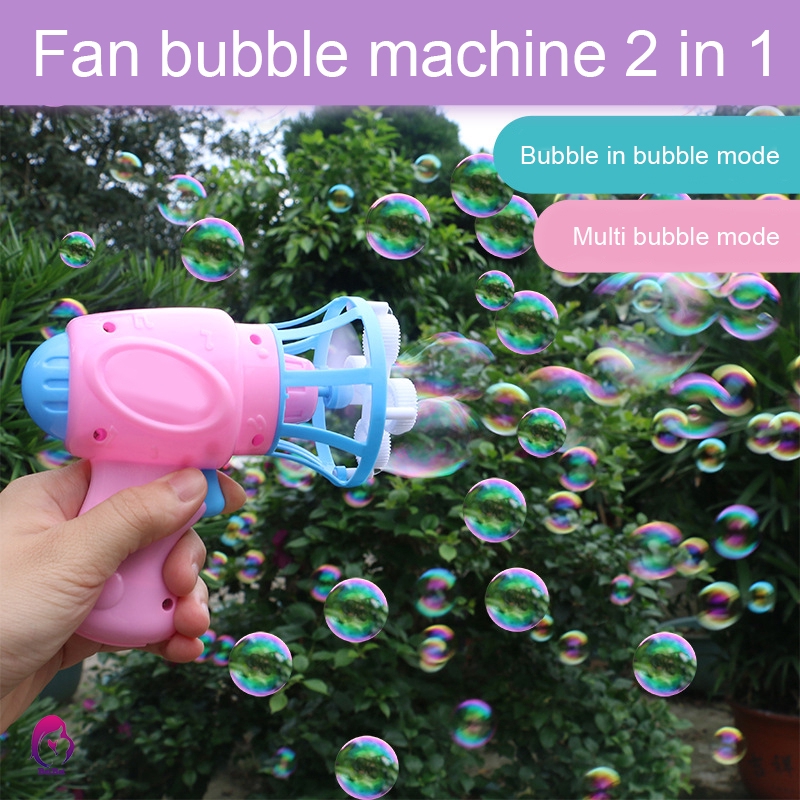 hand held bubble machine