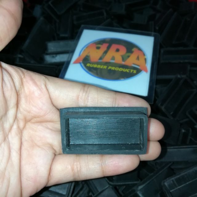 1 Inch X 2 Inches Insert Type Tubular Rubber Pads Shopee Philippines