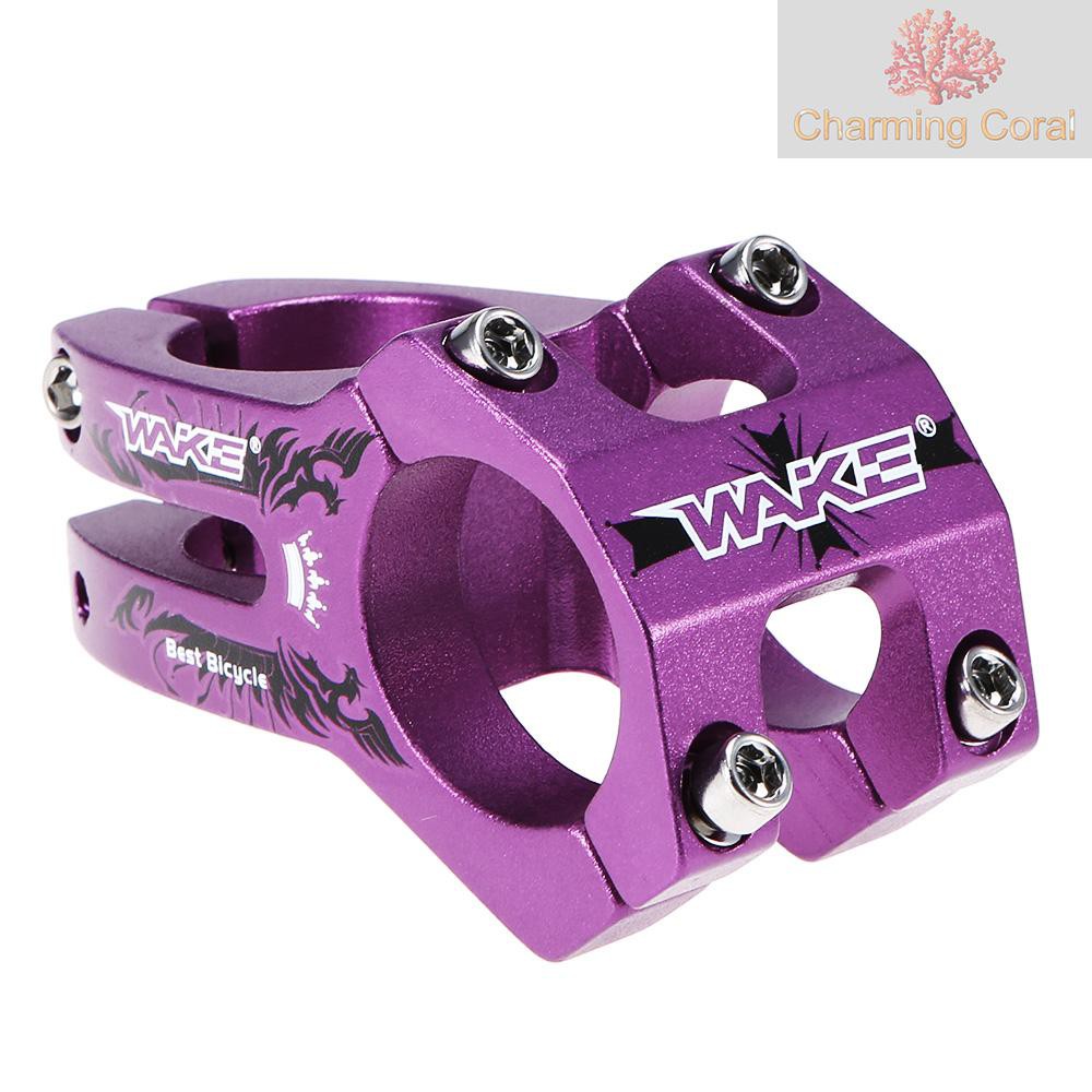 purple bike stem