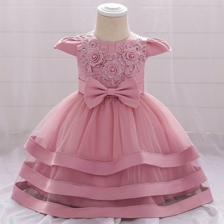 one month birthday dress