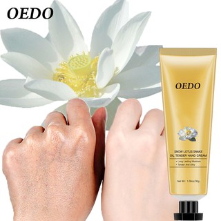 OEDO Snow Lotus Snake serum Tender Hand Cream Antibacterial Anti-Chapping Whitening Skin Care Create Soft Hands (30g)