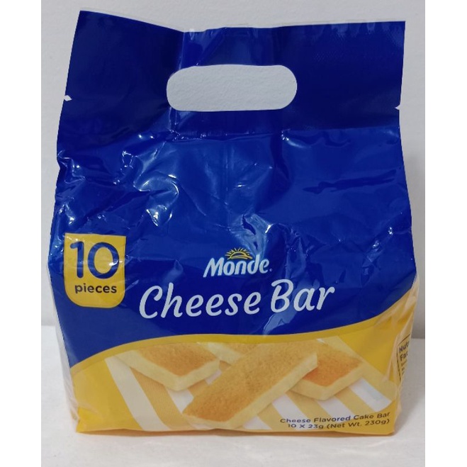 Monde Cheese Bar 10 x 23g Shopee Philippines