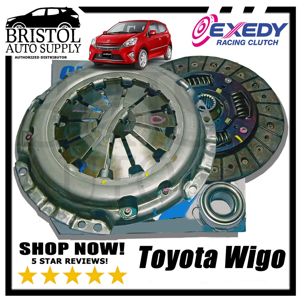 Toyota Wigo Clutch Kit (Clutch Disc + Pressure Plate+Release Bearing