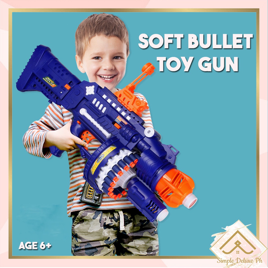 Blaster Electric Nerf Machine Battery Operated Semi Auto Nerf Gun with