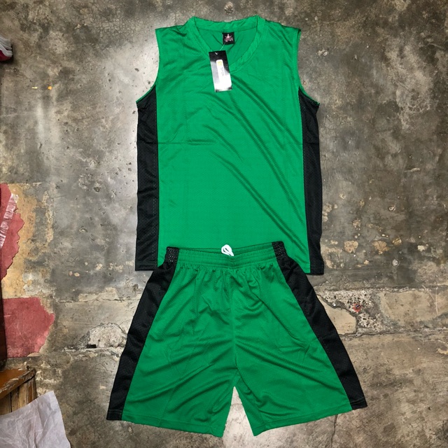 plain green basketball jersey