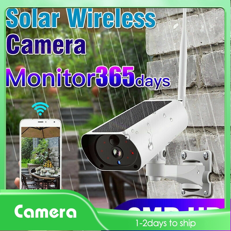 outdoor wifi camera solar powered