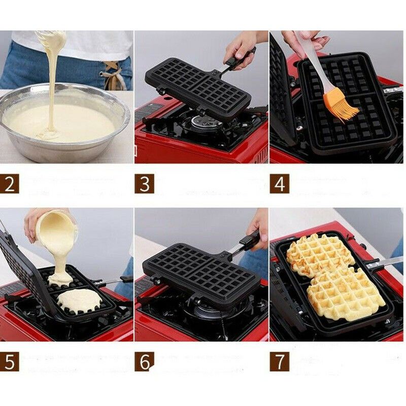 RECTANGULAR WAFFLE MAKER Shopee Philippines