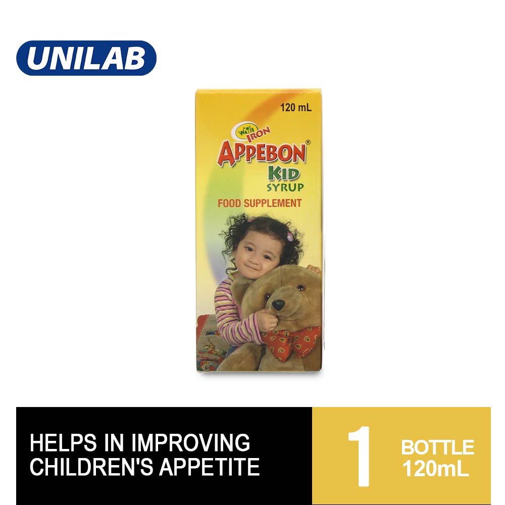 Appebon Kid 120mL Syrup Helps In Improving Children's Appetite Shopee