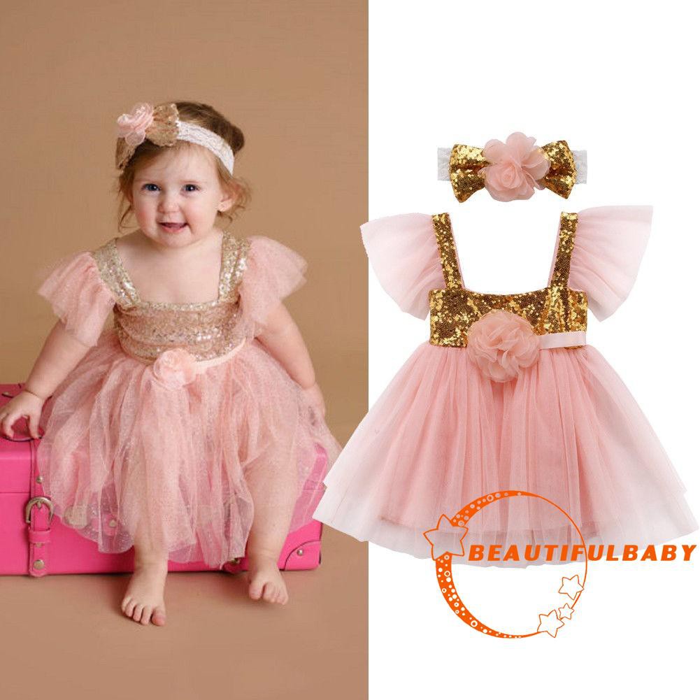 baby dress with tulle