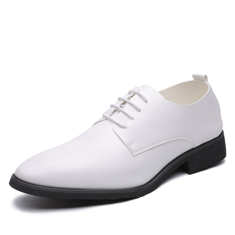 mens white formal shoes