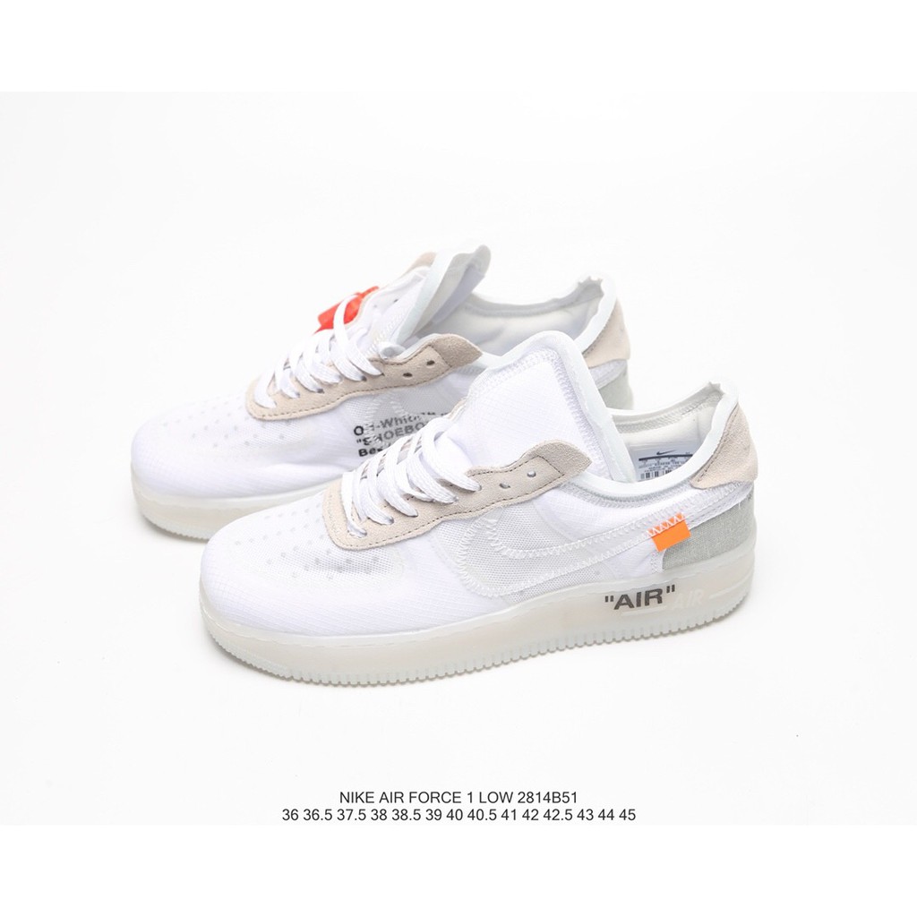 off white nike air force 1 low