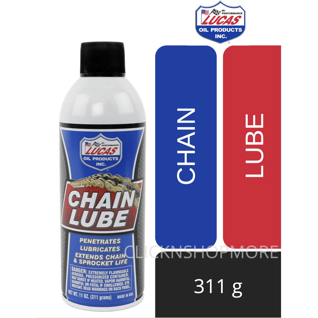 LUCAS Chain Lube for Motorcycle Shopee Philippines