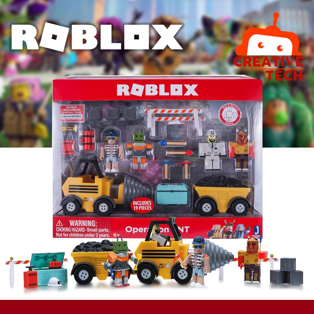 Roblox Toys Operation Tnt Set Actions Figure Shopee Philippines - roblox toys operation tnt