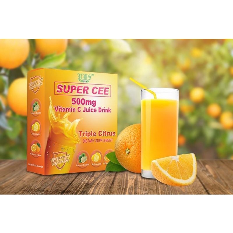 PMS SUPER CEE 500mg VITAMIN C JUICE DRINK Shopee Philippines