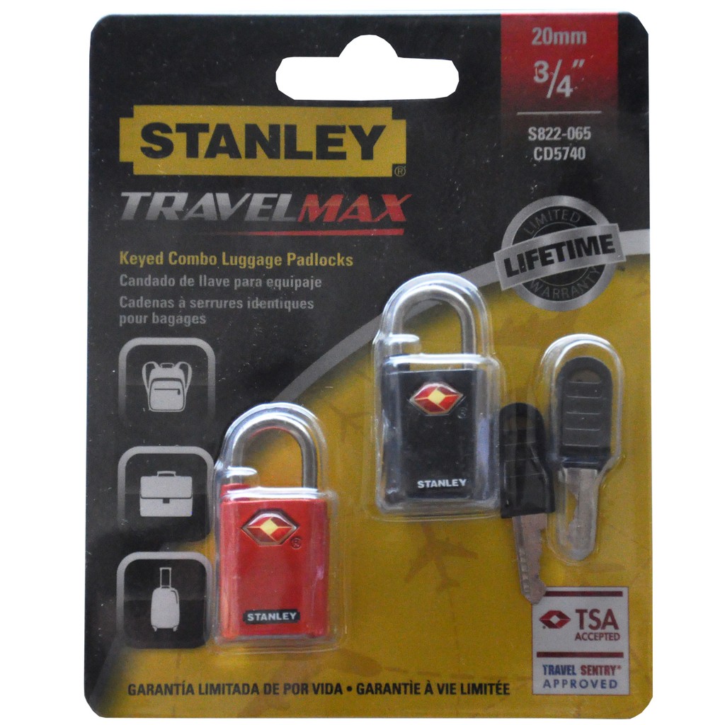 stanley combination padlock