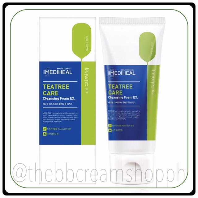 mediheal teatree care cleansing foam ex