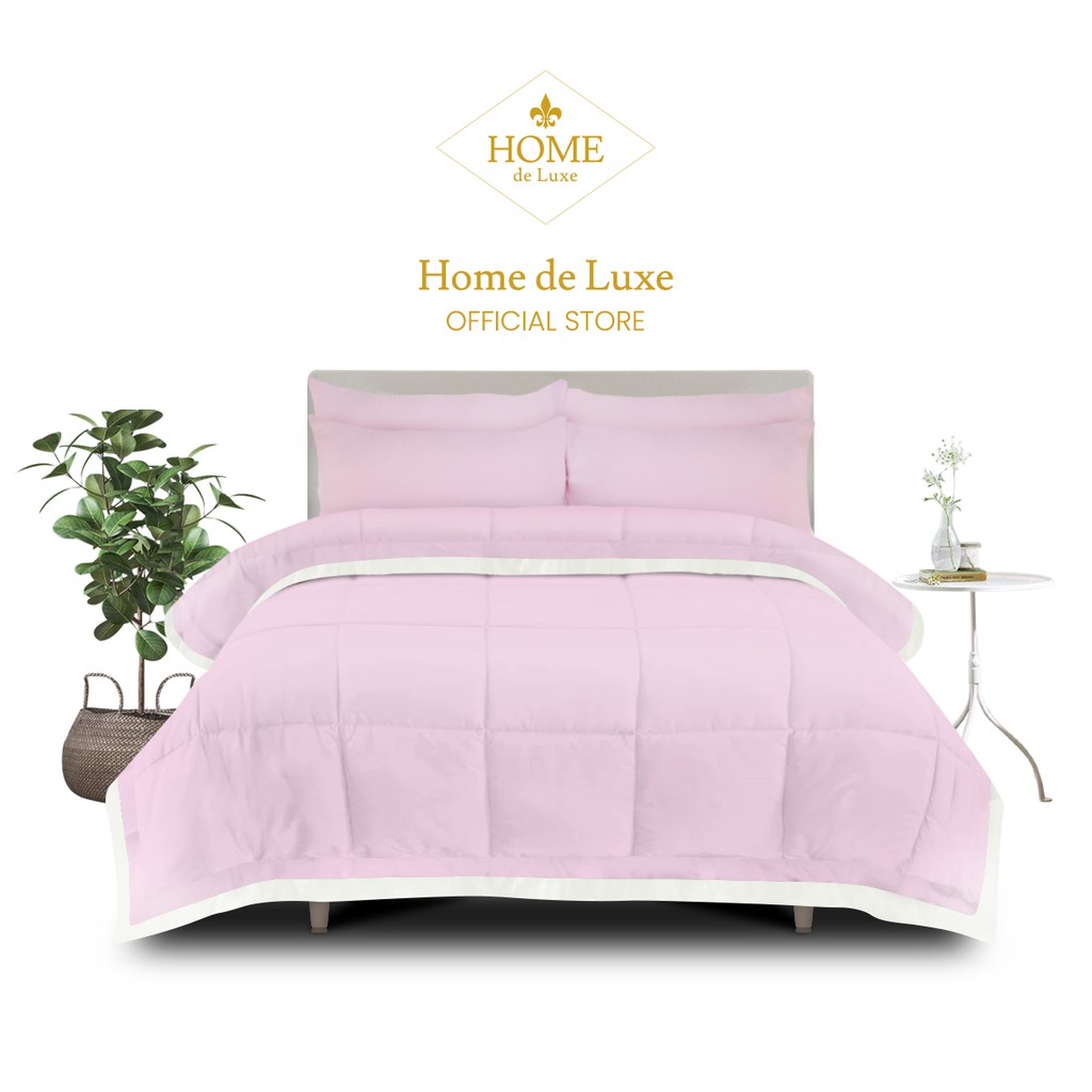 [4in1 Comforter Set] Home de Luxe 100 Tencel 500 Thread Count Premium