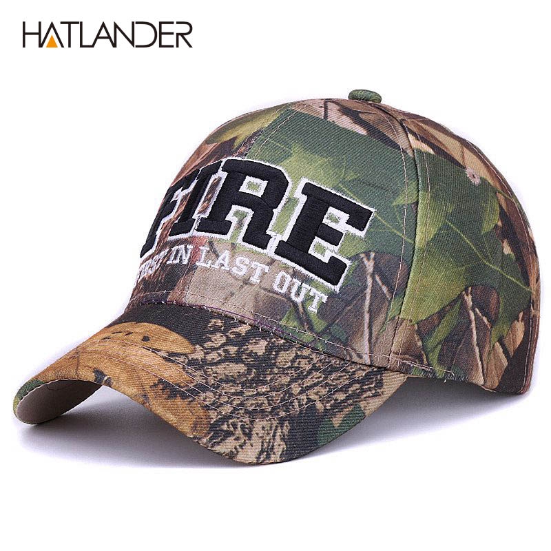 fitted camo baseball caps