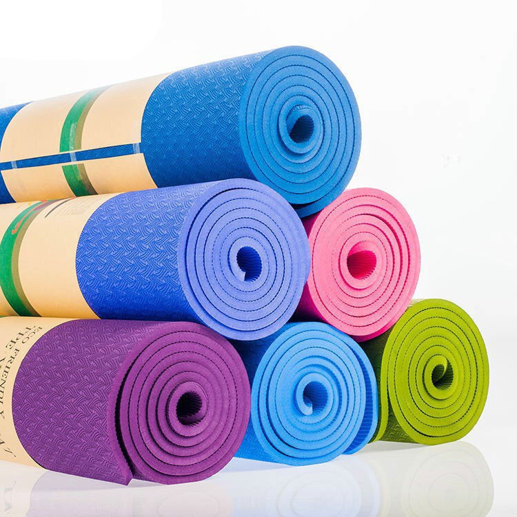 5MM Yoga Mat Exercise Pad Thick Non-slip | Shopee Philippines