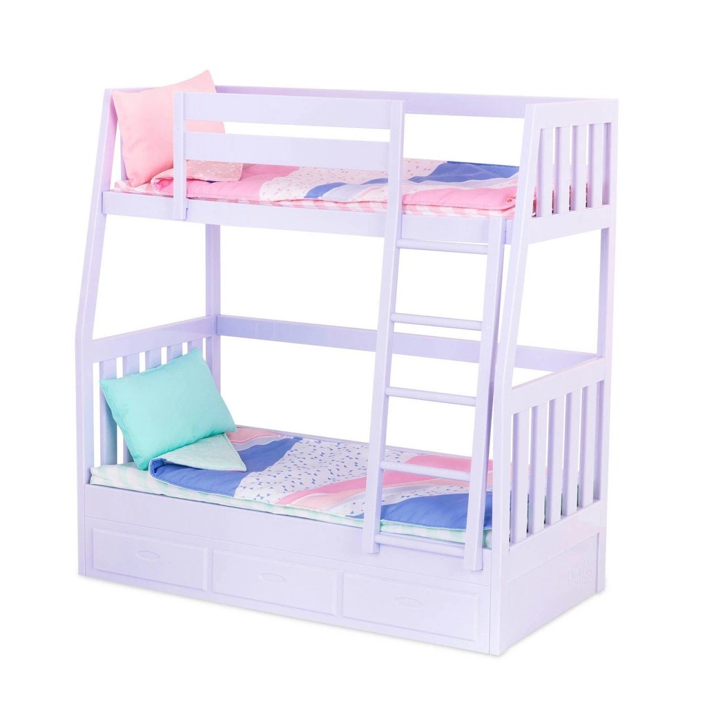 diy barbie bunk bed