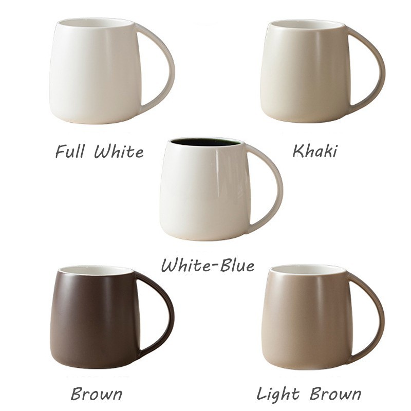 Neutral Color Ceramic Mug Coffee Tea Cup