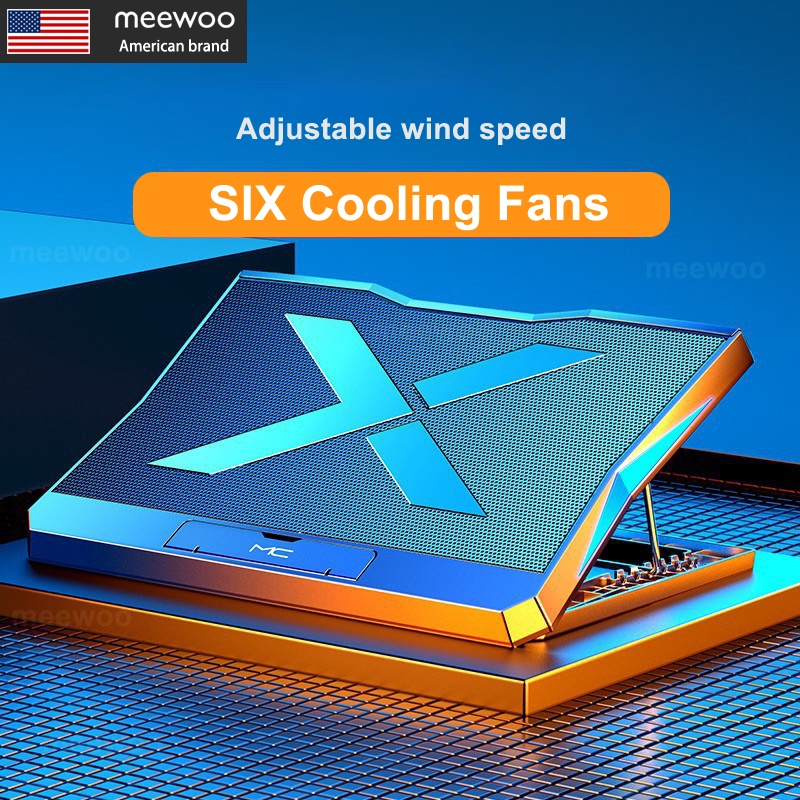 Cooling pads Laptop Satnd With Fan Laptop Cooling Pad with 6 Cooling