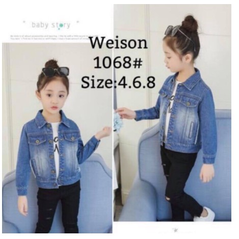 denim jacket kid girl