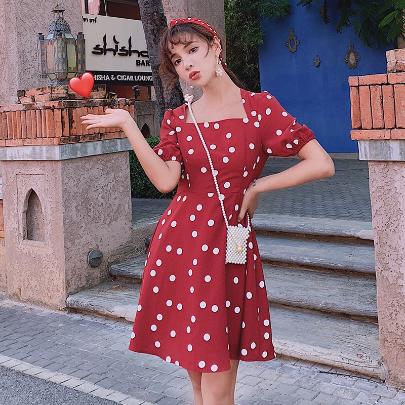 retro dress for female