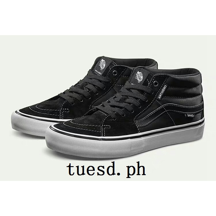 vans sk8 mid pro black