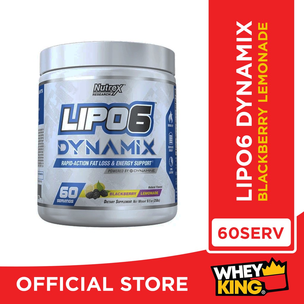 NUTREX LIPO 6 Dynamix 2 in 1 Fat burner and Preworkout