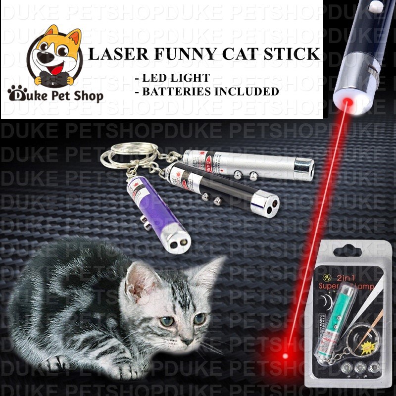 Laser Fny Cat Stick New Cool 2 In1 Red Laser Pointer Pen With White LED   581fa0b3fdce1ba8065215af825572df