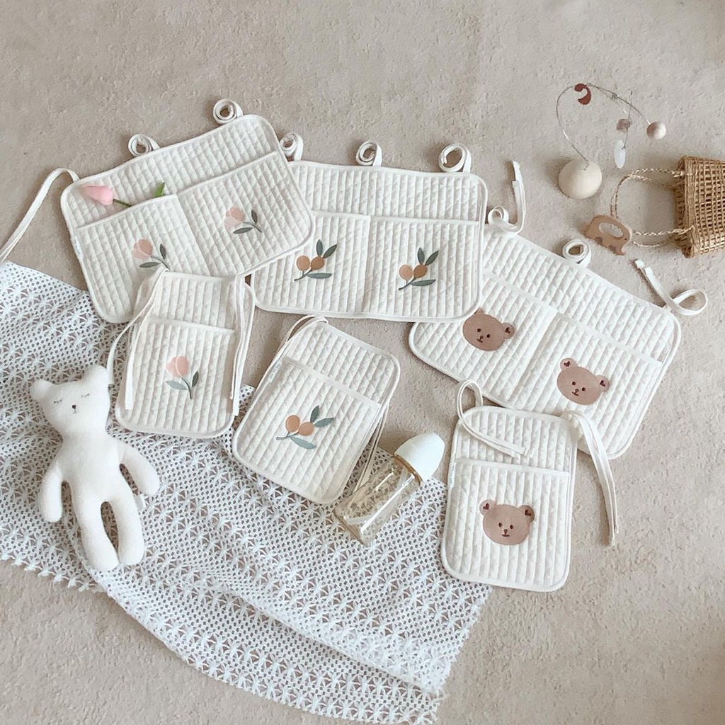 QualityIns Korean style hanging diaper bag for hanging baby crib