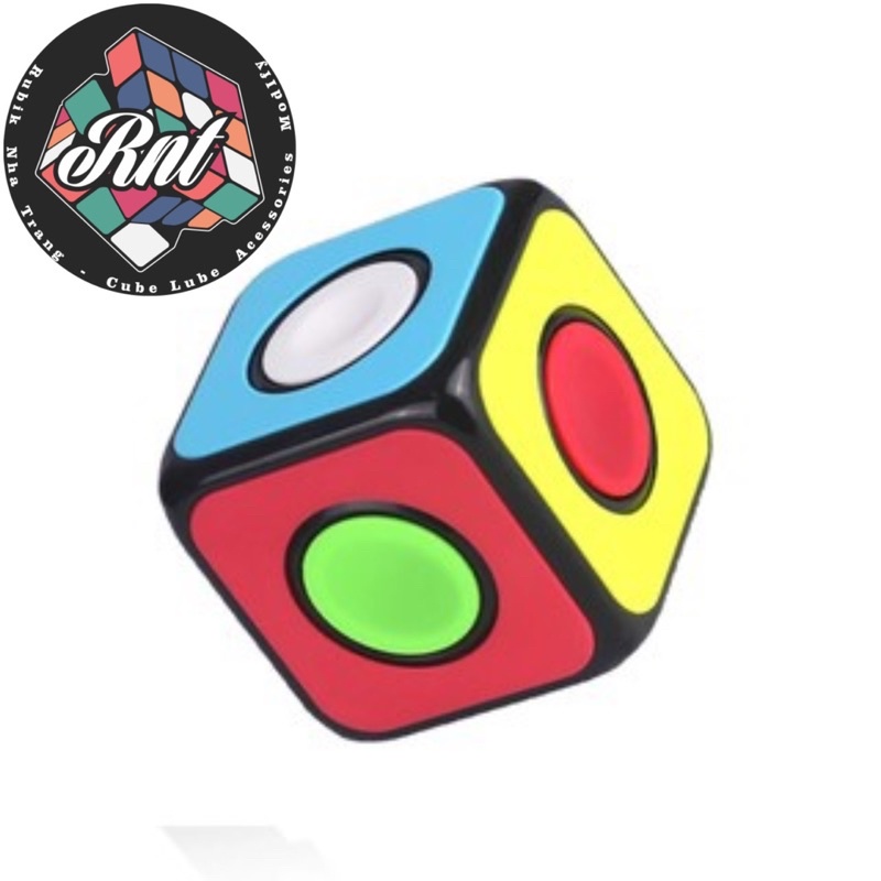 Rubik 1x1 Spinner QiYi O2 cube Spinner rubik Nha Trang | Shopee Philippines