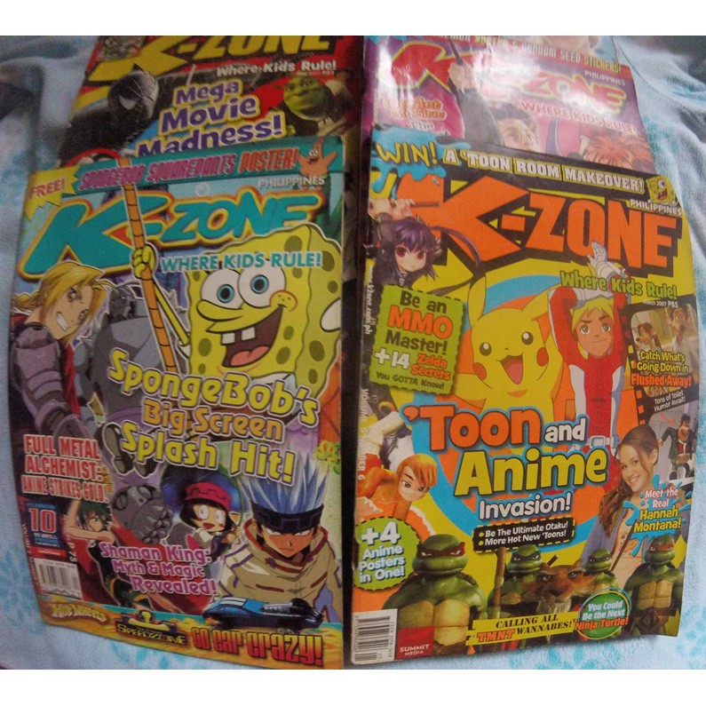 K Zone 05 07 Back Issues Pre Loved Shopee Philippines