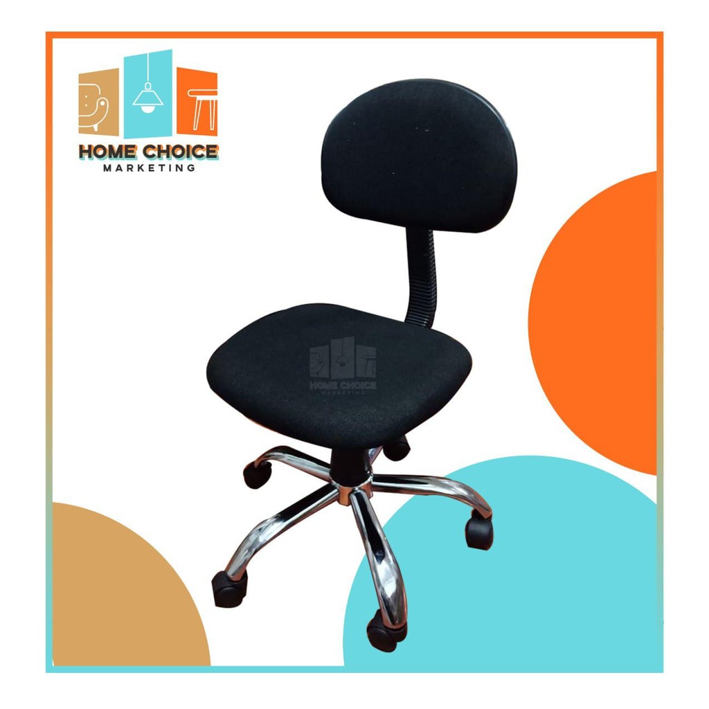 JIT DC10 OFFICE CHAIR / CLERICAL CHAIR / ERGONOMIC CHAIR (BLACK