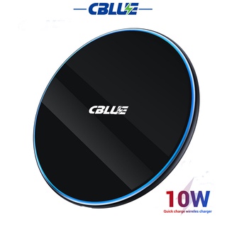 CBLUE B02 Wireless Charger 10W 5V/2A Fast Wireless Charging Pad For Realme6 Max Xiaomi 10 Huawei P40