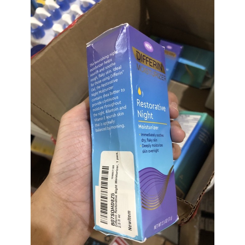 differin night moisturizer