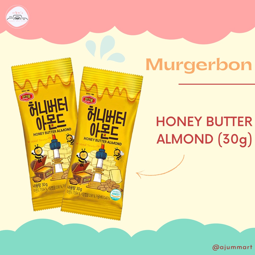[MURGERBON] Honey Butter Almond (30g) Shopee Philippines