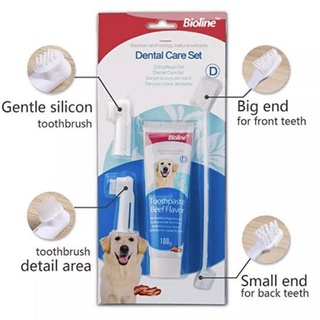 Bioline Dental Care Set for Dogs and Puppies #1
