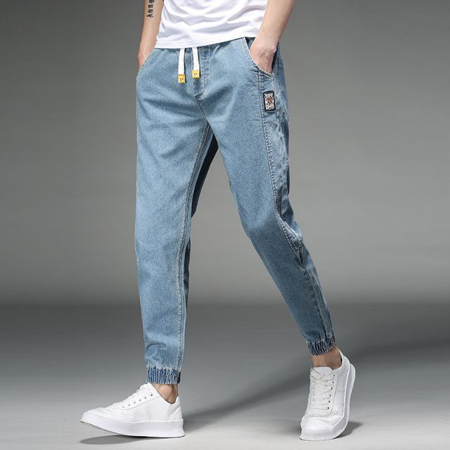 Korean Style High Quality Men's Jeans Maong Jogger Pants | Shopee ...